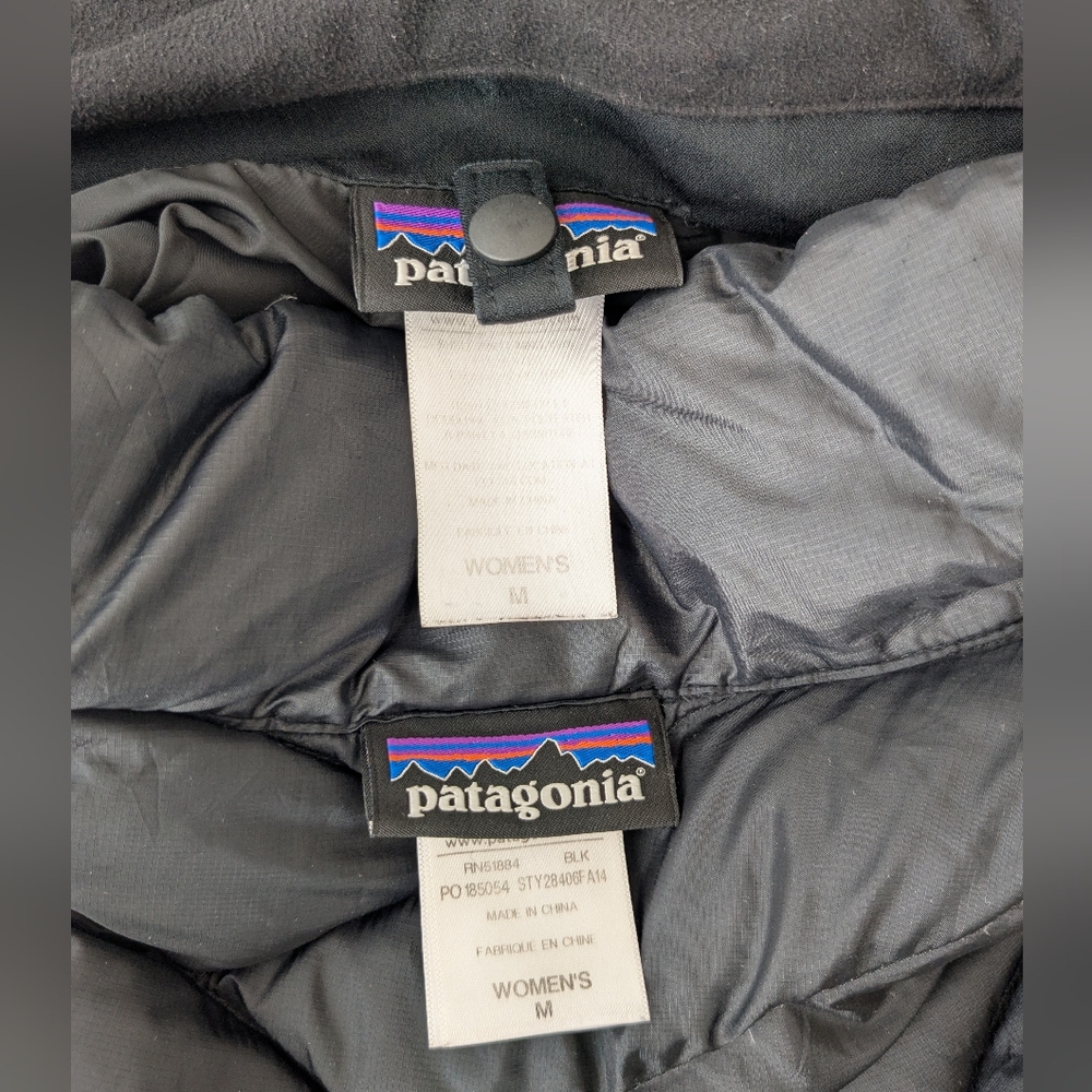 Patagonia Black Double Layer Women's Coat - Picture 2 of 8